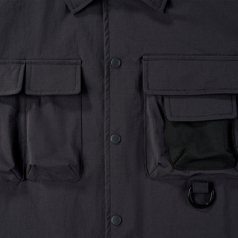 Boysnextdoor Multipocket Short Shirt Beige